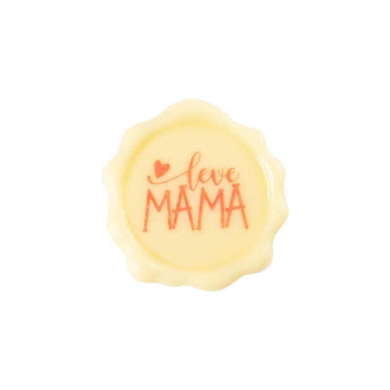 2011092 STEMPEL LEVE MAMA 3,8CM 120PCS ***OP/ORDER***