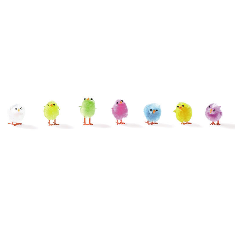 1059408 ASSORTMENT OF CHICKS 33MM 84PCS