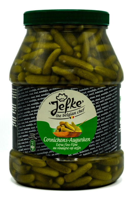 JEFKE PICKLES **EXTRA THIN** 2400ML