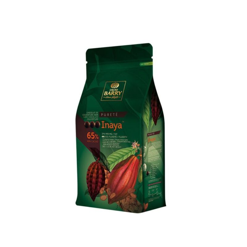 BARRY CHD-S65INAY-E1-U68 INAYA BLACK 65% CALLETS 1KG