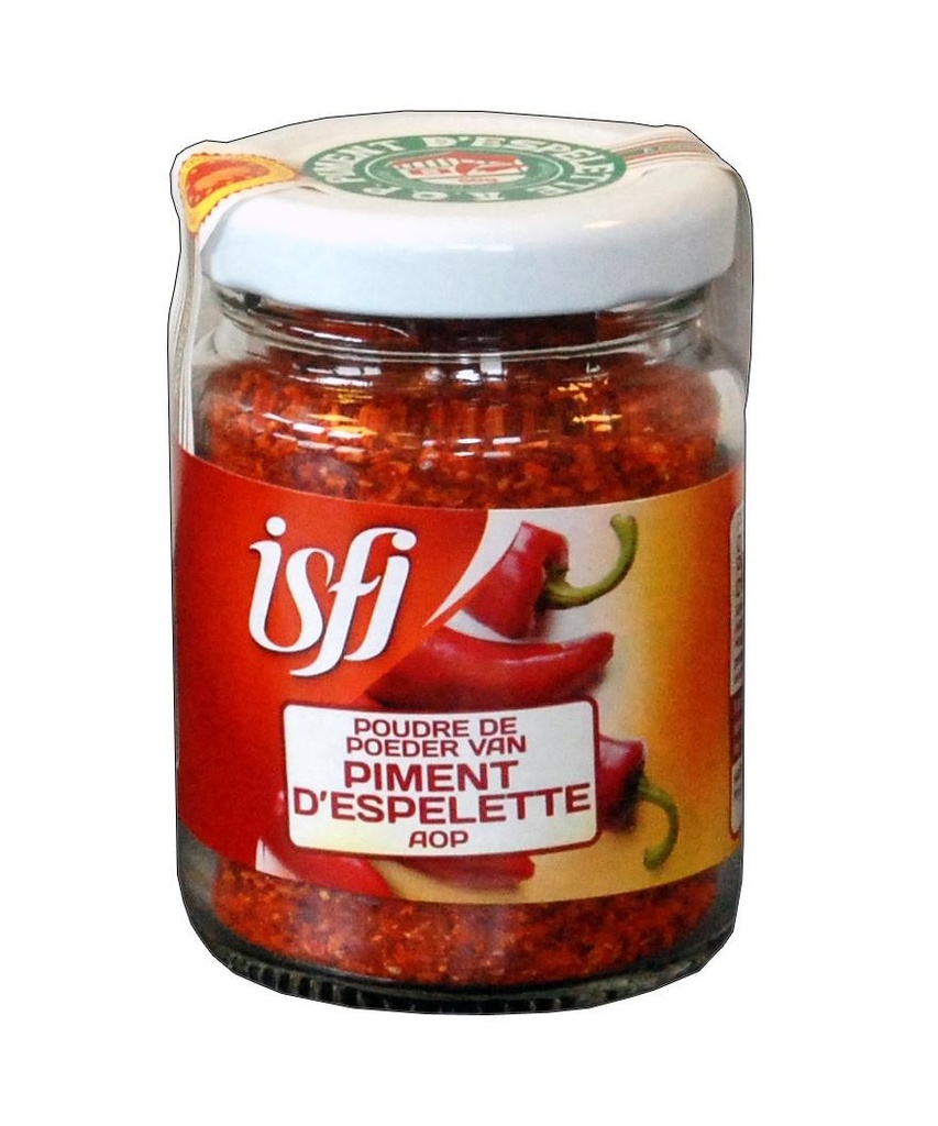 ISFI PIMENT D'ESPELETTE GLAZEN POT 50GR