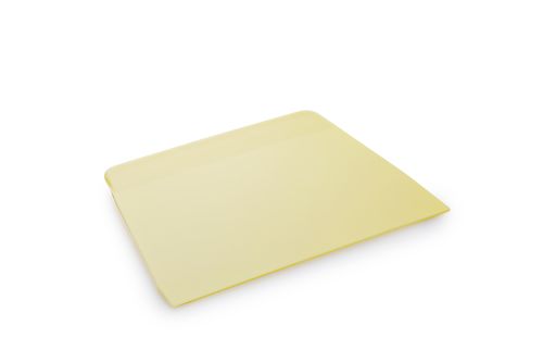 SMALL PLASTIC TRAPEZOID PASTE CUTTER/HORN 13.5X10CM