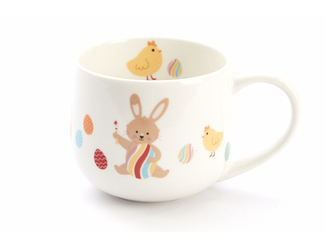 MUG LAPIN LOUIS ET SES AMIS HT 8CM