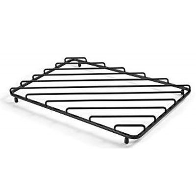 LACOR RECHTHOEKIGE ZWART METALEN ONDERZETTERS 40X25CM