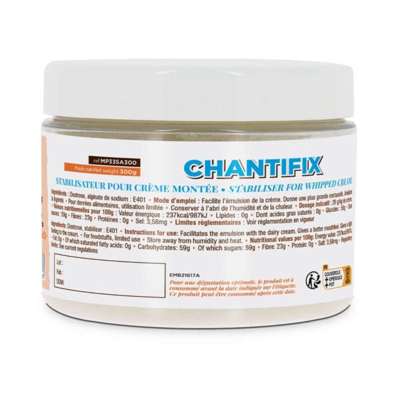 CHANTIFIX STABILISATOR VOOR SLAGROOM 90GR POT