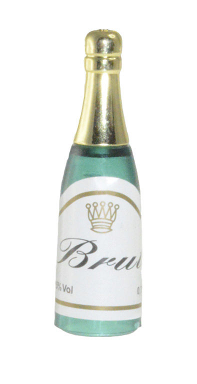BOUTEILLE DE CHAMPAGNE VERTE 55MM 72 PCES