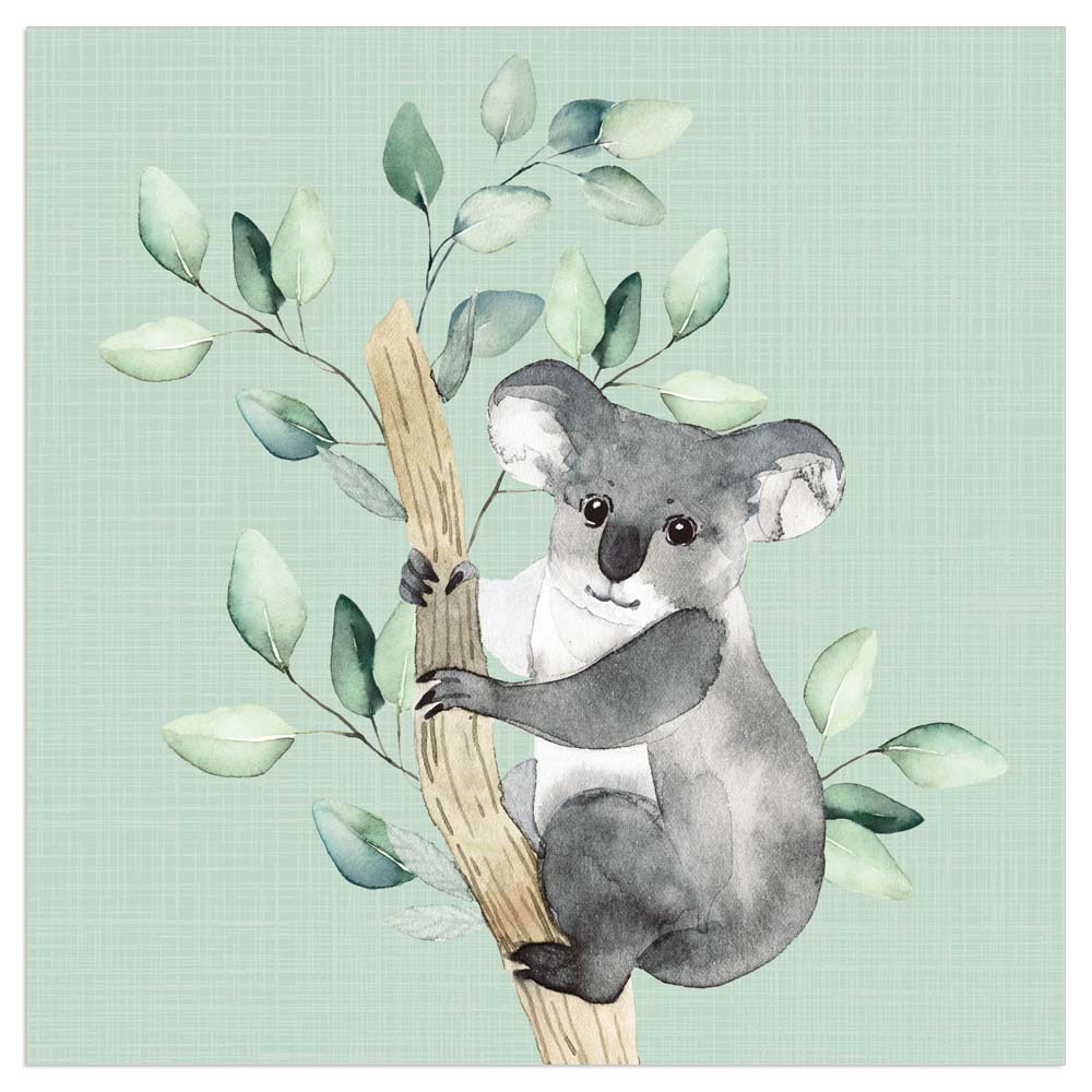 ARTEBENE NAPKIN 33X33CM KOALA PACK OF 20PCS