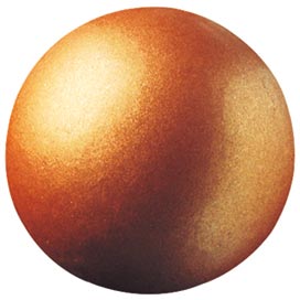 000221 PCB BALLEN CB DRAGEIFIED BRONS Ø 2 CM 63ST ***OP BESTELLING***