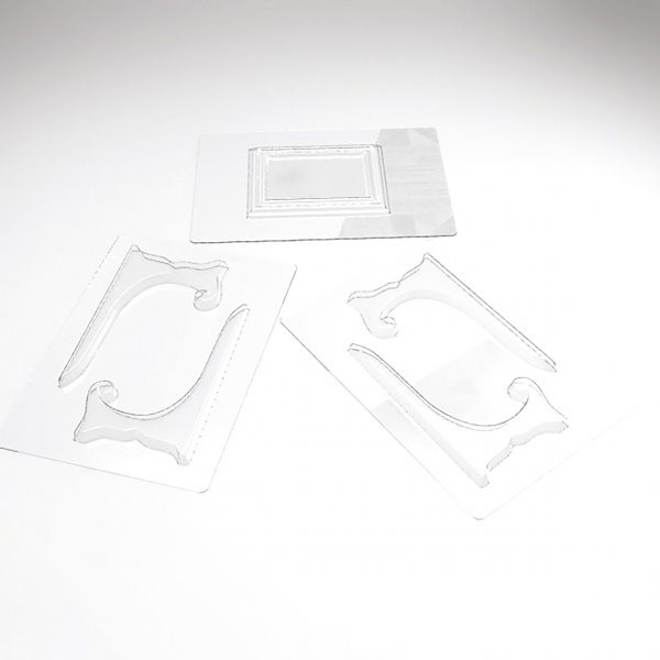 PCB Molds Schilderijen voor 2 stuks 15x13,5 cm 4 stuks ***s/cd***