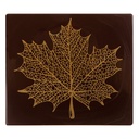 2015524 LOG END WITH LEAF 9X8CM 40PCS ***ON ORDER***