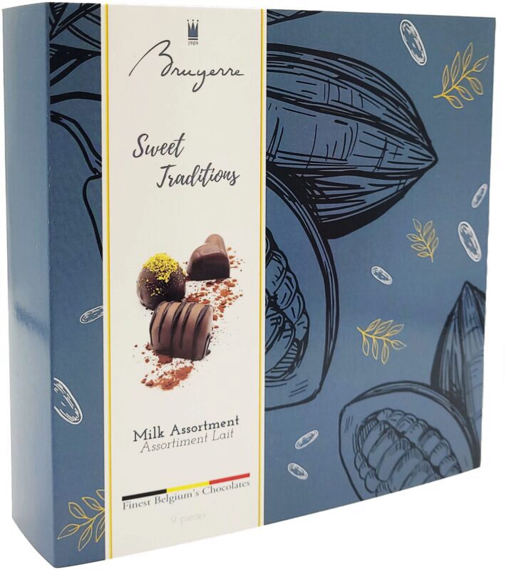 BRUYERRE BOITE 9 PCES LAIT 115G 12X1B