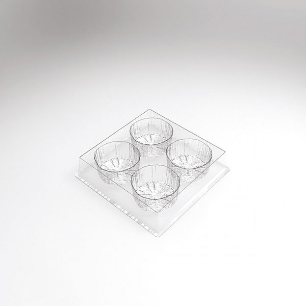 070511 PCB MOULES ENTREMETS INDIVIDUELS SOUCHE POUR 120 P Ø 7 CM P 3,5 CM 30PCES ***S/CD***