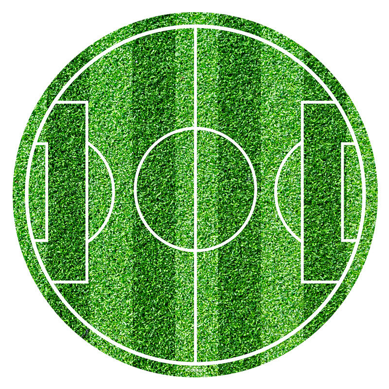 20CM FOOTBALL FIELD SUGAR DISC