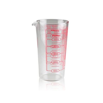 PYREX MAATREGELEN 0,5L BOROSILICAAT -40+300°