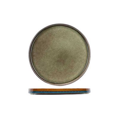 C&T QUINTANA  GREEN ASSIETTE 22CM