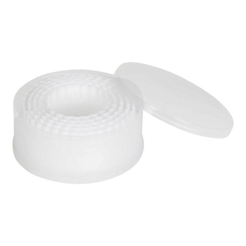 PATISSE SET 5 EMPORTE PCES REVERSIBLES LISSES/CANNELES - MENAGER