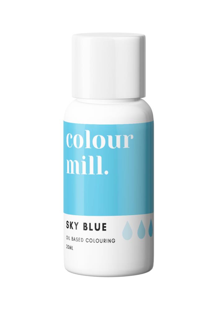 COLOUR MILL COLORANT LIPOSOLUBLE SKY BLUE-BLEU CIEL 20ML