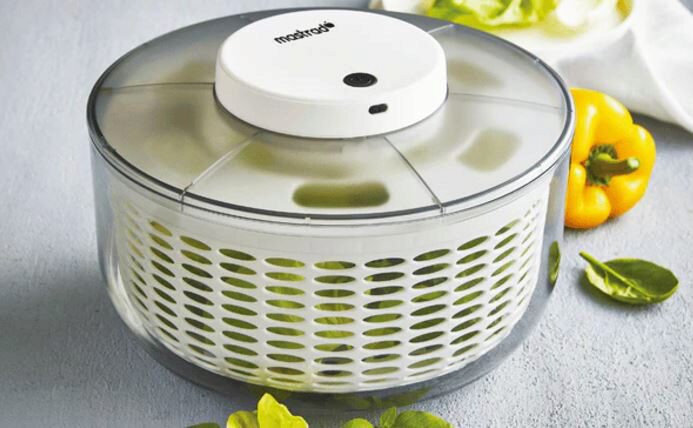 MASTRAD ELECTRIC SALAD SPINNER (USB CABLE) -6L
