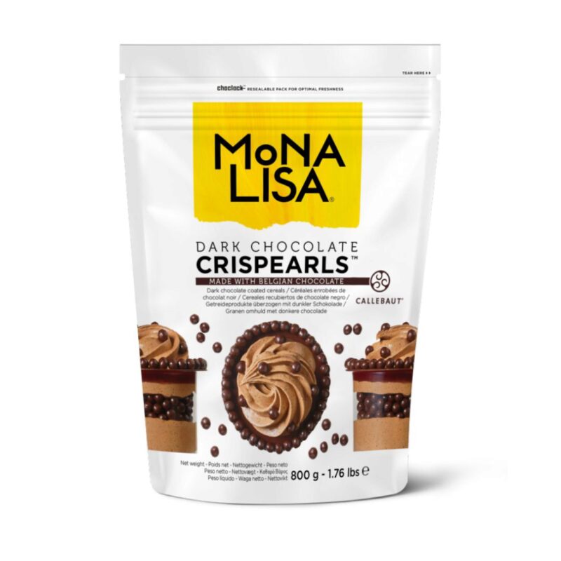 MONA LISA CHD-CC-CRISPE0-02B CRISPEARLS DONKER 0,8KG