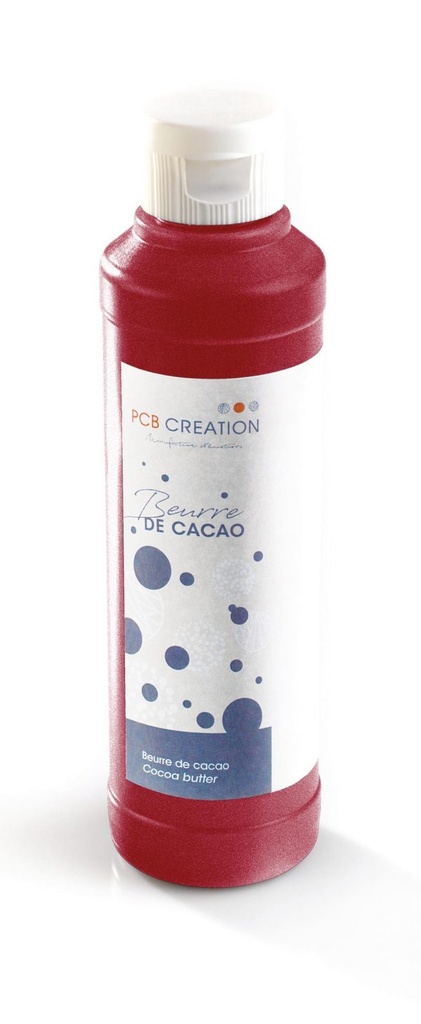 004600 PCB RUBY SPARKLING COLORED COCOA BUTTER 200 G ***S/CD***