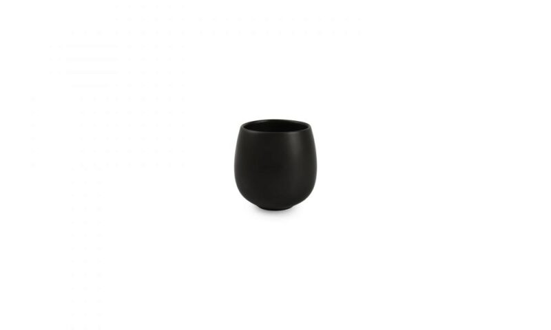 BONBISTRO TEAM TASSE / POT OEUF NOIR MAT 18CL - 702714