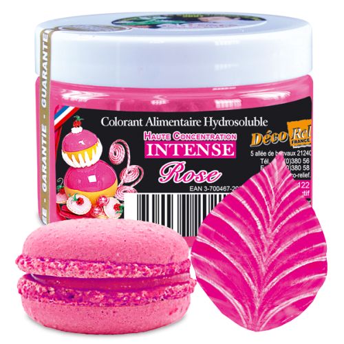 COLORANT HYDROSOLUBLE INTENSE ROSE  E122 - INT41 50GR