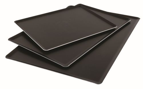 PLAQUE ALU EXAL 53X32,5CM PLEINE TEFLONNEE 4 BORDS A 45° EPAISSEUR 1,7MM