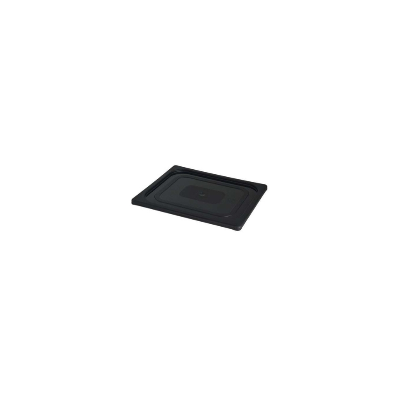 COUVERCLE GN1/2 POLYPROPYLENE NOIR HACCP -40+80° GASTROPLUS