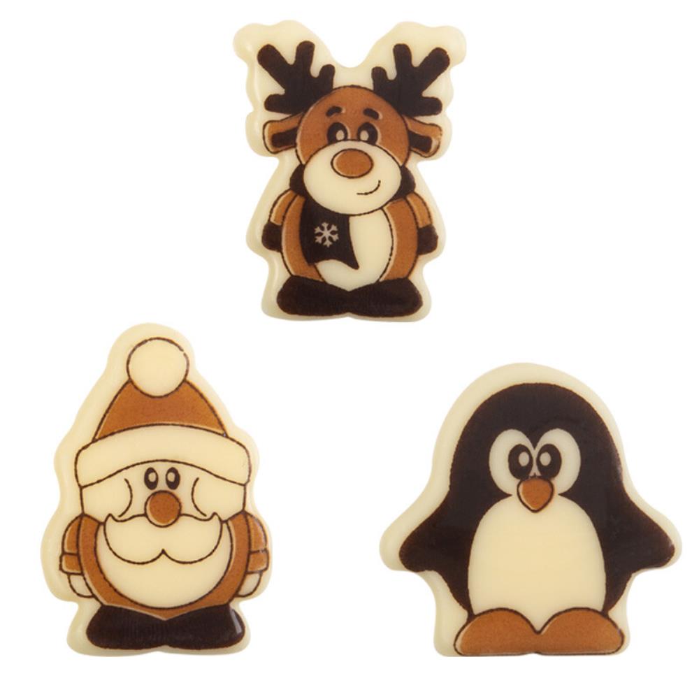 2014497 CHRISTMAS FIGURINES 3 X 4 CM 120 PCES