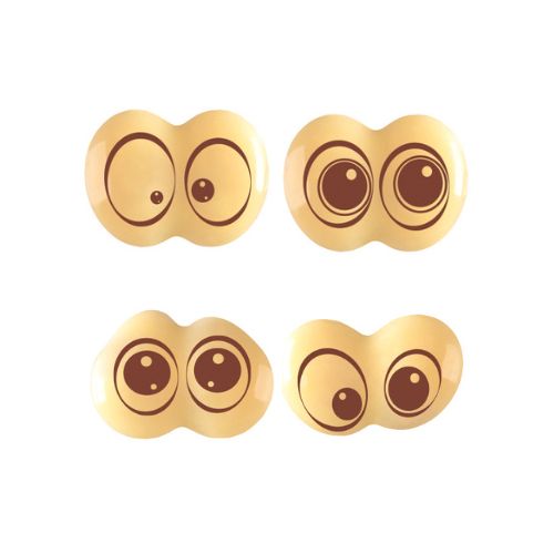 088136 PCB YEUX CB CARTOON 4 DESIGNS 171PCS ***S/CDE***