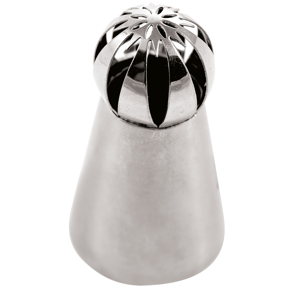 DOUILLE RUSSE DE GLACAGE INOX  GM BX0102 LIGNE DROITE EXTRA LARGE