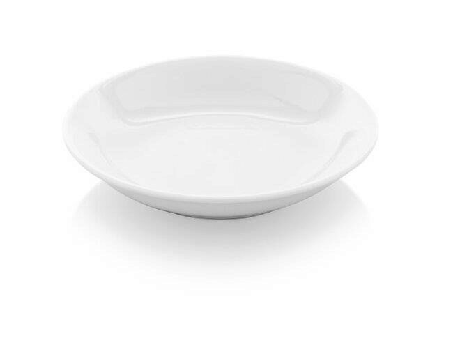GURAL ENT CREUSE 20CM PORCELAINE BLANCHE - 601115