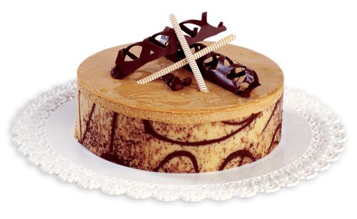 PLATEAU ROND DENTELLE Ø 23CM