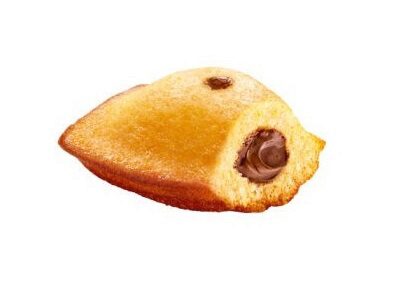 SAINT MICHEL MADELEINE FILLED WITH CHOCOLATE AND HAZELNUT PAC 64X56GR