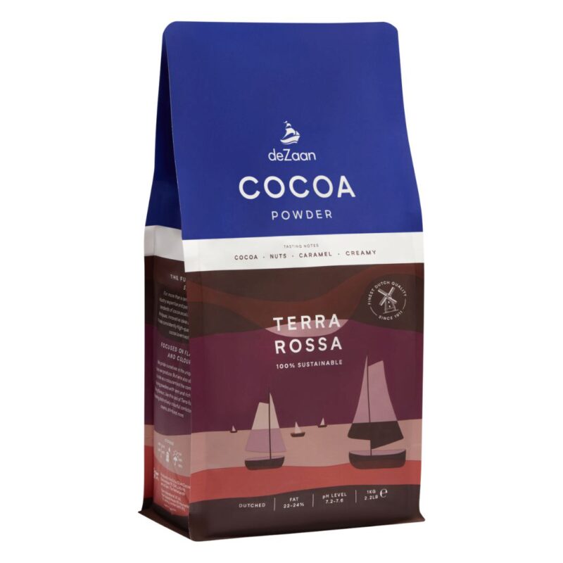COCOA POWDER 22 TO 24% FROM ZAAN "TERRA ROSSA" 1KG