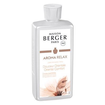 LAMPE BERGER RECHARGE 1 L AROMA RELAX DOUCEUR ORIENTALE