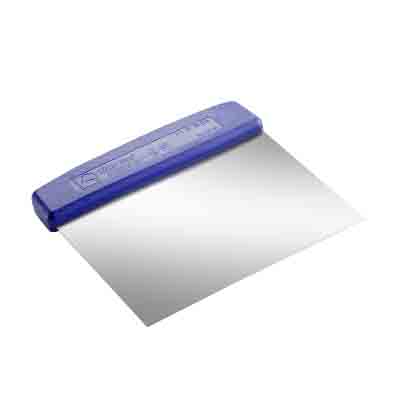 COUPE PATE EN INOX RIGIDE 13.5X13.5CM