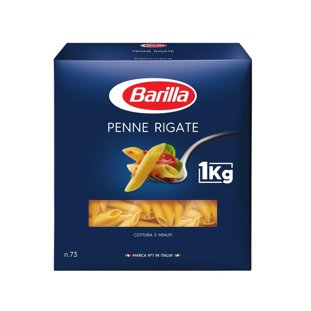 BARILLA PASTA N°73 PENNE RIGATE 1KG