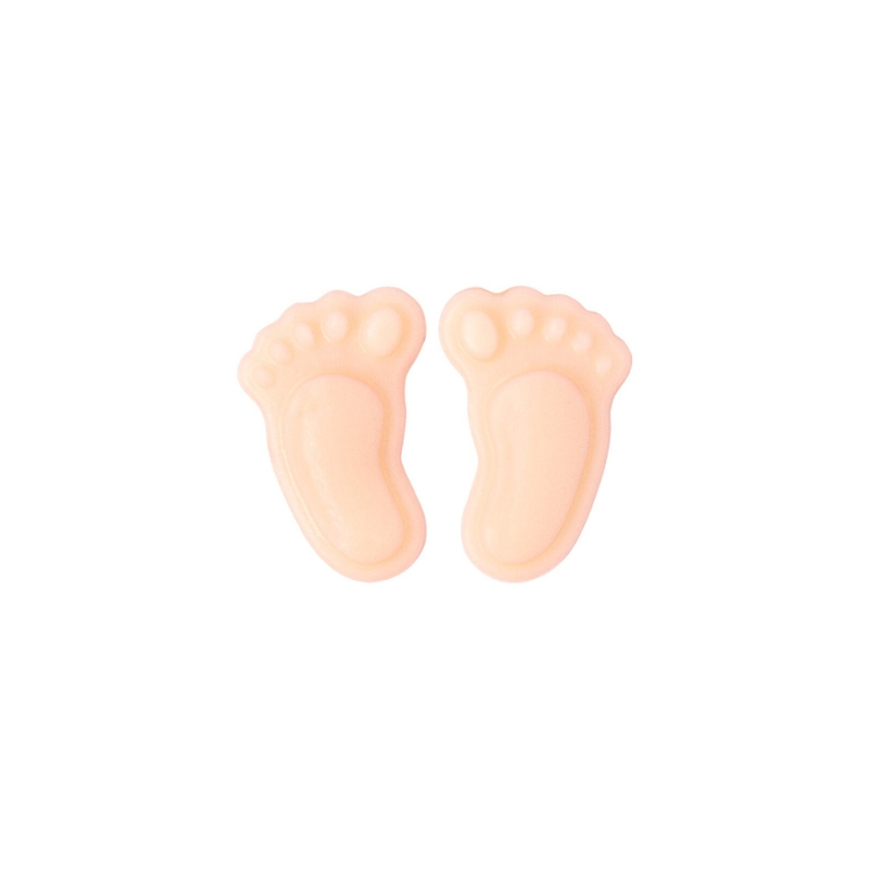 1000086 PINK BABY FEET 2.5 CM 320PCS ***S/CDE***