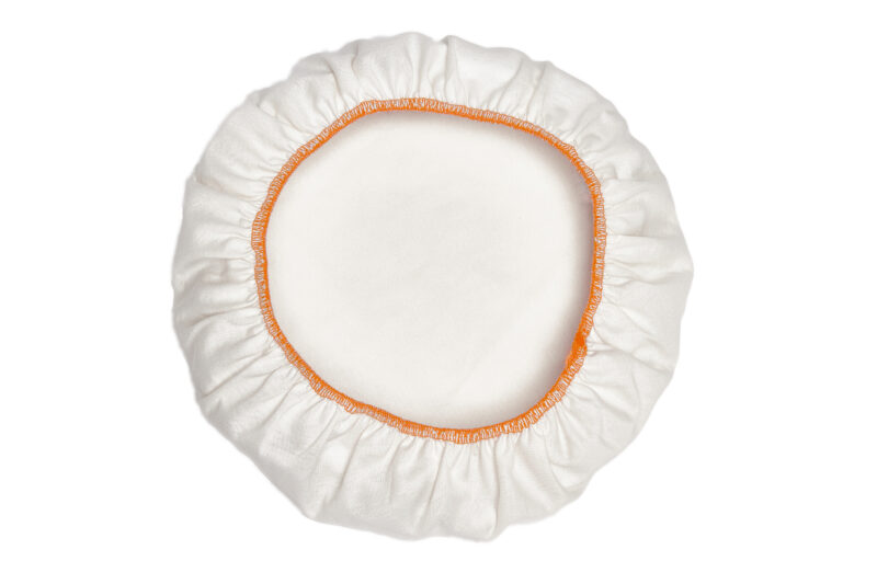 HERBRUIKBAREDOEK VOOR SCHAAL ROND D22CM 1KG -100% KATOEN JERSEY CLEANBAKE OVERJET ORANJE