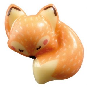 PCB Little Foxes WC Roux 3,5x3,2 cm 60pces ***s/cd***