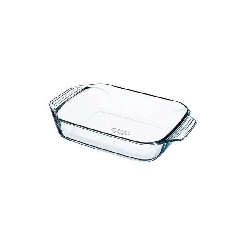 PYREX RECTANGULAR DISH 39X25CM-3.8L BOROSILICATE -40+300°