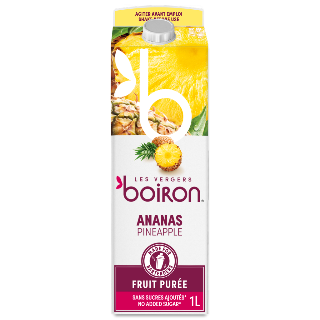 BOIRON 100% GEPASTEURISEERDE ANANASPUREE 1L