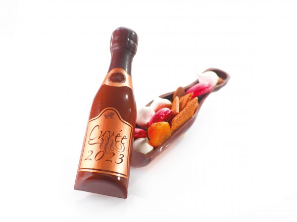 060597 PCB MOLDS HALF CHAMPAGNE BOTTLES FOR 10 PIECES 17.5X5 CM 10PCES ***S/CD***