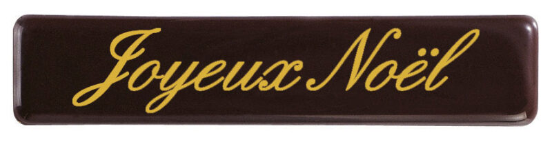 060465 PCB RECHTHOEKEN CN JOYEUX NOËL 7X1.5 CM 70 STUKS ***S/CD***