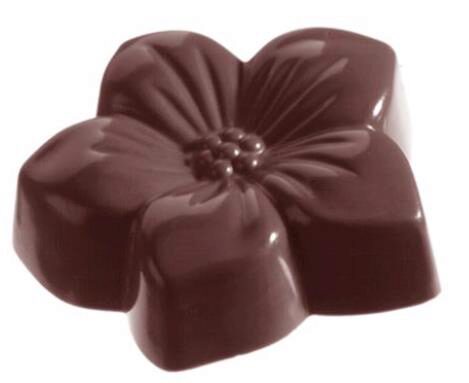 MOULE À CHOCOLAT FLEUR CW106013.5X27.5CM *3X6 -- 14GR