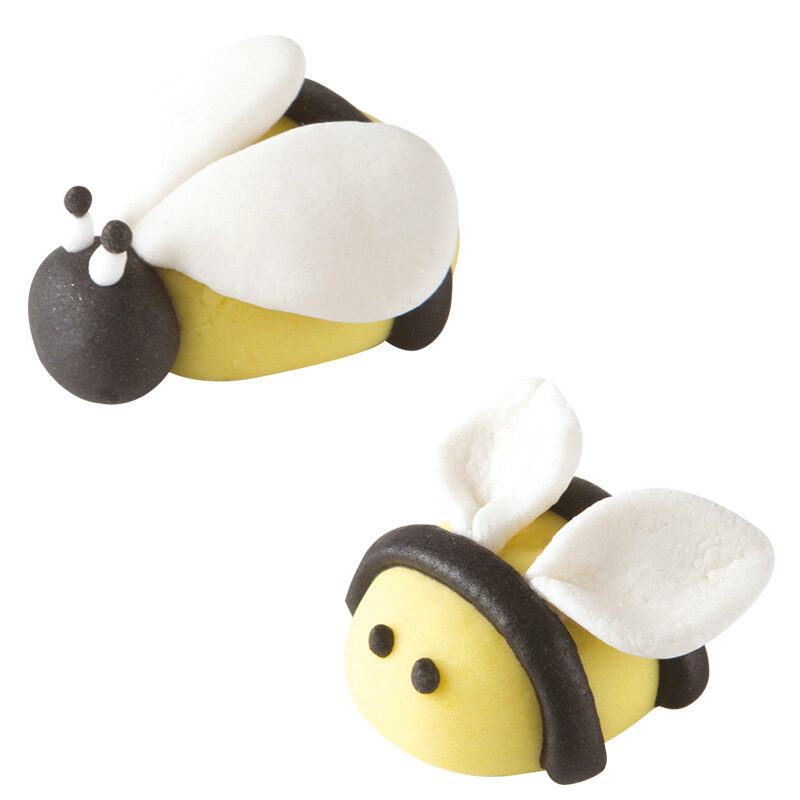 1024653 ASSORTMENT OF SUGAR BEES 2.5 CM 96 PIECES***ON/ORDER***