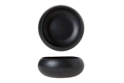 C&T RAINBOW SALAD BOWL MATTE BLACK 12XHT5CM