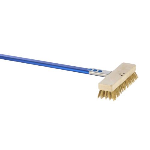 GI-METAL BROSSE FOUR LAITON A/MANCHE 150CM  HTMAX6CM
