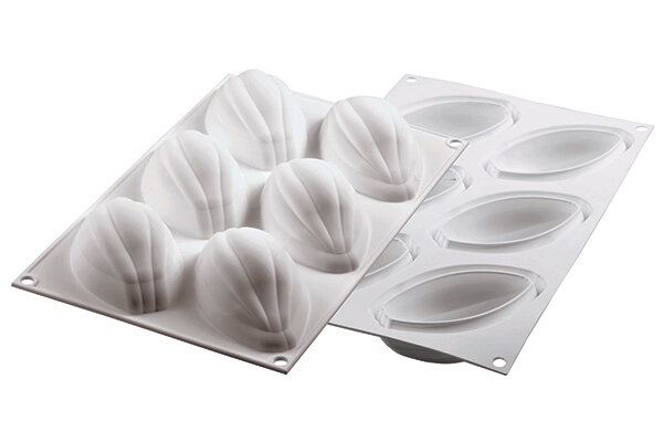 MOULE SILIKOMART CACAO 120 102X57XH42MM 6X120ML+ CUTTER